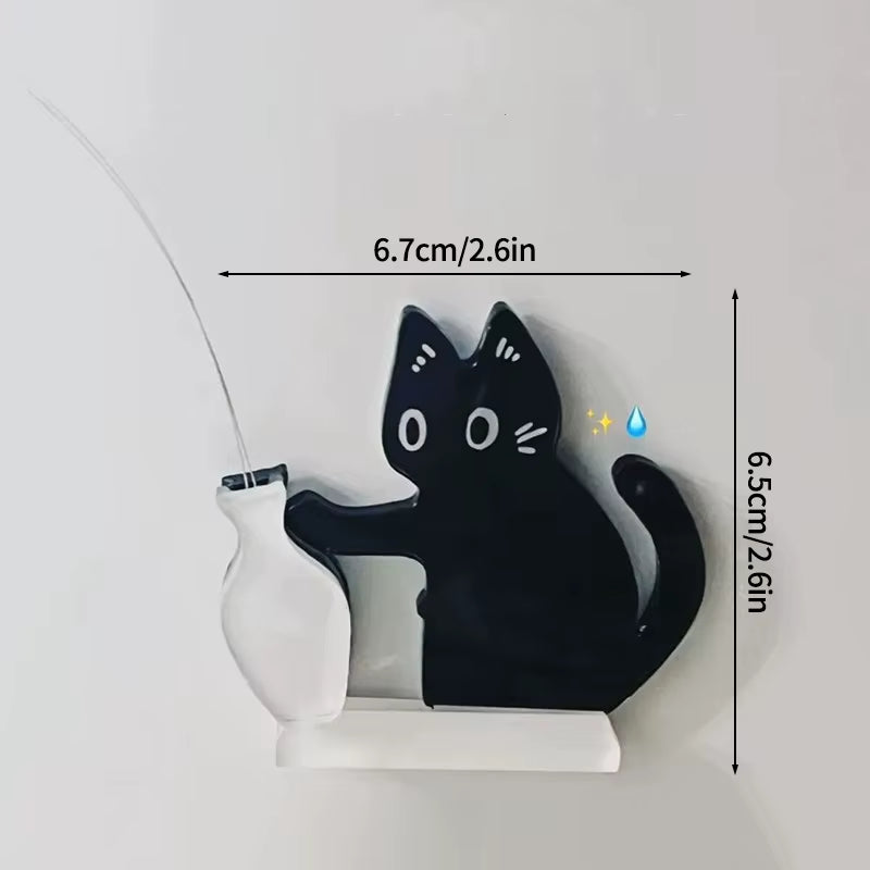 Cat Hair Storage Fridge Magnets Cat Whisker Holder Cat Hair Collection Fridge Magnets Pet Fur Keepsake Capsule DIY Souvenirs