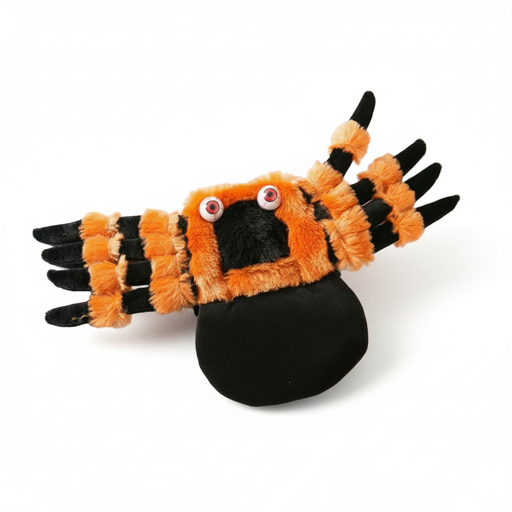 Halloween Red-Eyed Spider Pet Costume | Lightweight Harness-Style Transformation Outfit for Cats & Small Dogs