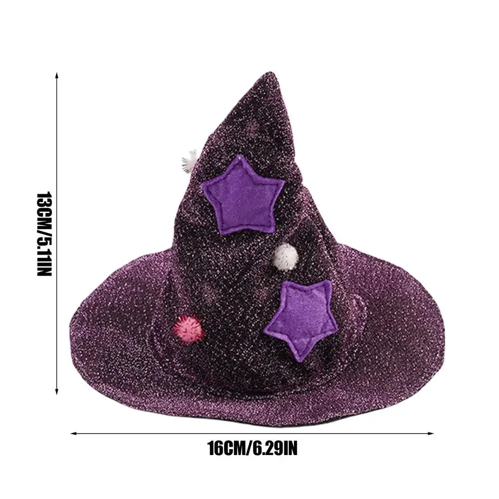 Cat Wizard Witch Halloween Costume with Hat