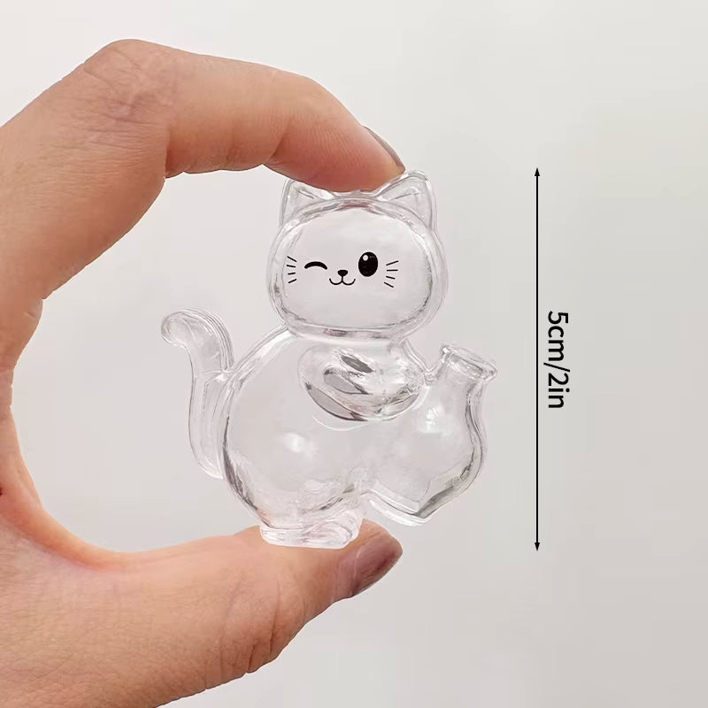 Cat Hair Storage Fridge Magnets Cat Whisker Holder Cat Hair Collection Fridge Magnets Pet Fur Keepsake Capsule DIY Souvenirs