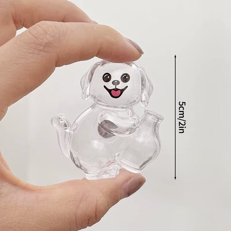 Cat Hair Storage Fridge Magnets Cat Whisker Holder Cat Hair Collection Fridge Magnets Pet Fur Keepsake Capsule DIY Souvenirs